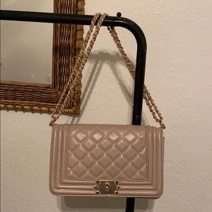 Beige Feminine Shoulder Bag